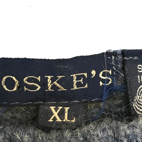 Vintage Joske’s Shetland 100% Wool Sweater Size XL - Picture 3 of 5